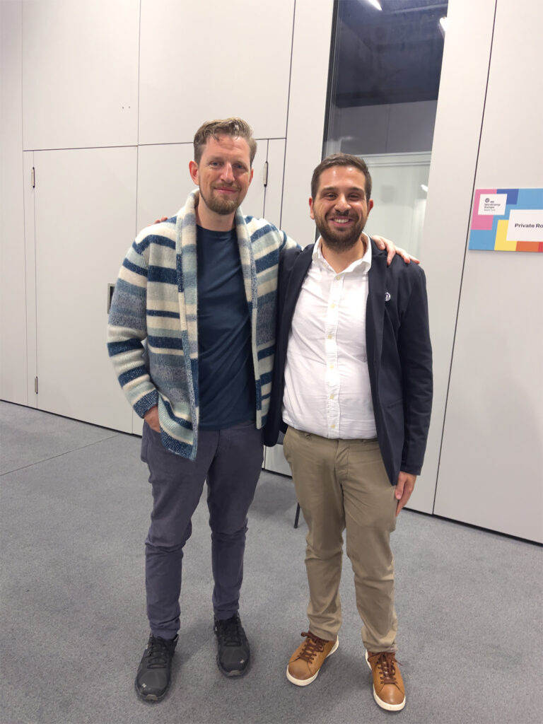 Benjamin Zekavica und Matt Mullenweg